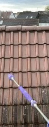 Bild eines schmutzigen Daches